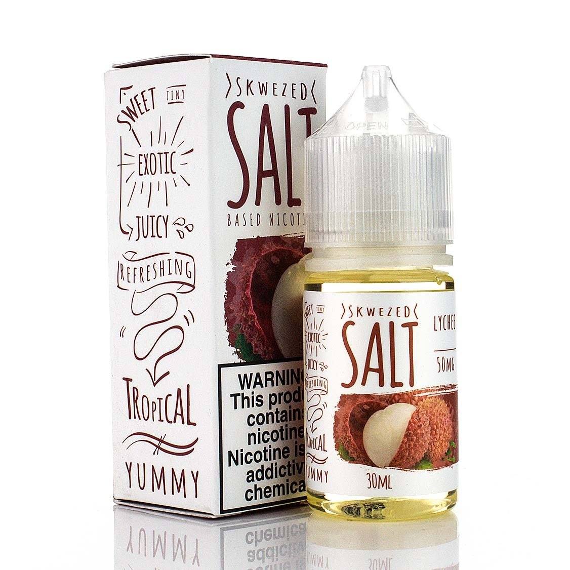 Lychee by Skwezed Salt 30ml with Packaging