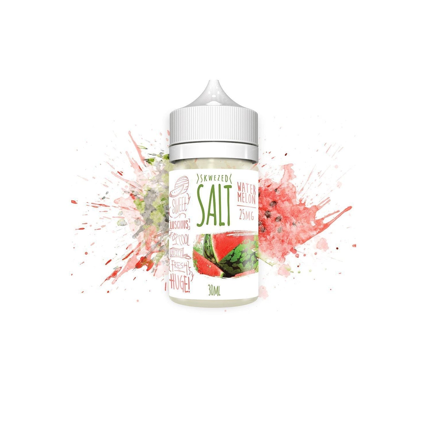 Watermelon by Skwezed Salt 30ml with Background