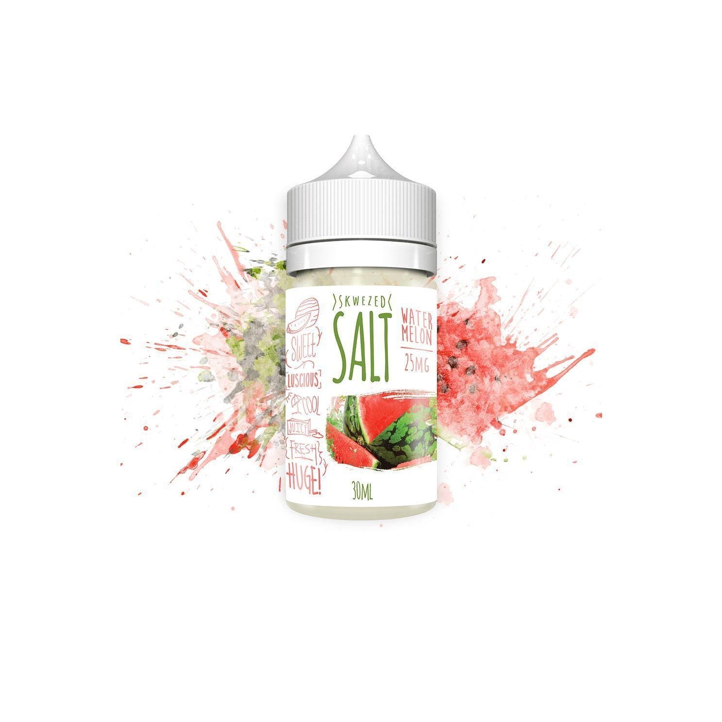 Watermelon by Skwezed Salt 30ml with Background