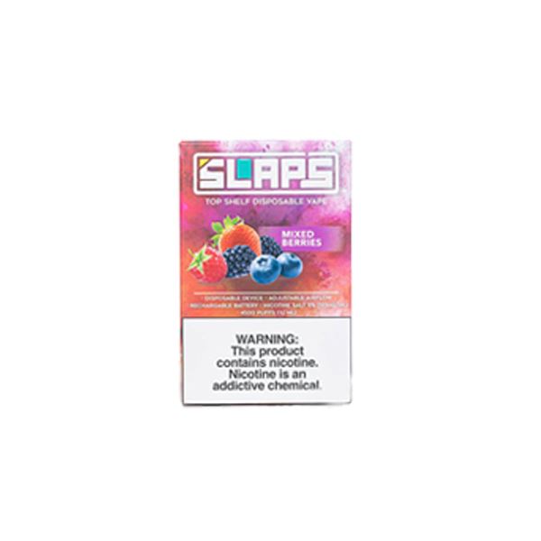 Slaps Disposable | 4500 Puffs Mixed Berries Packaging