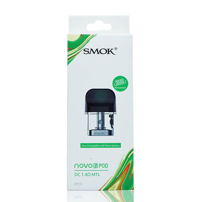 SMOK Novo 2 DC 1.4 ohm MTL Replacement Pod Cartridge (Pack of 3) 