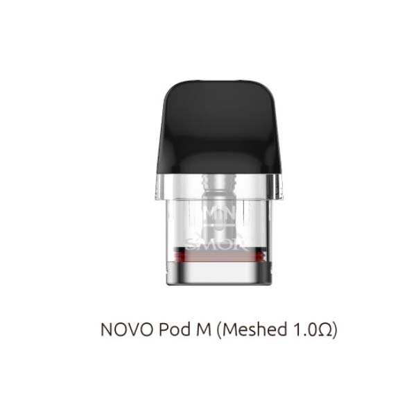 SMOK Novo M Top Fill 2mL Pods (3-Pack) | Meshed 1ohm 