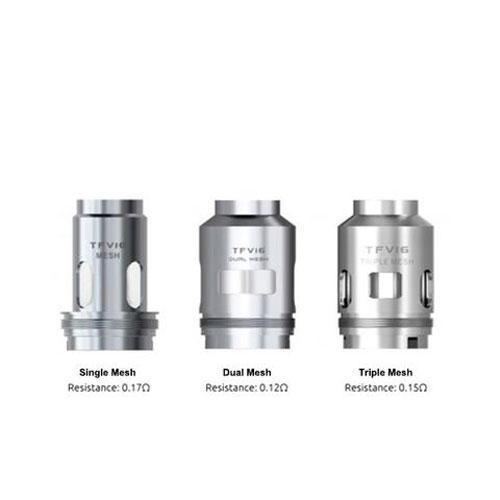 SMOK TFV16 Tank Replacement Coils Group Photo