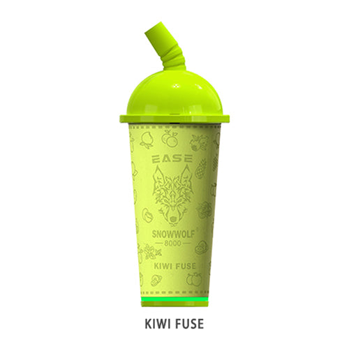 Snowwolf Ease (Dispo) 8000 Puffs (18mL) | Kiwi Fuse