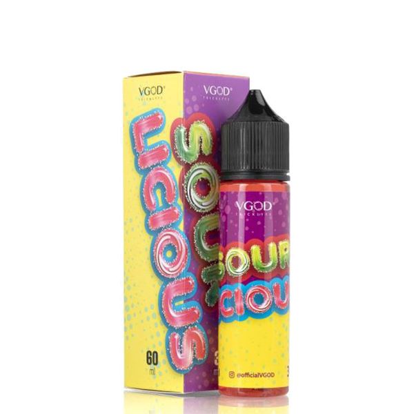 Sourlicious by VGOD eLiquid 60mL with Packaging