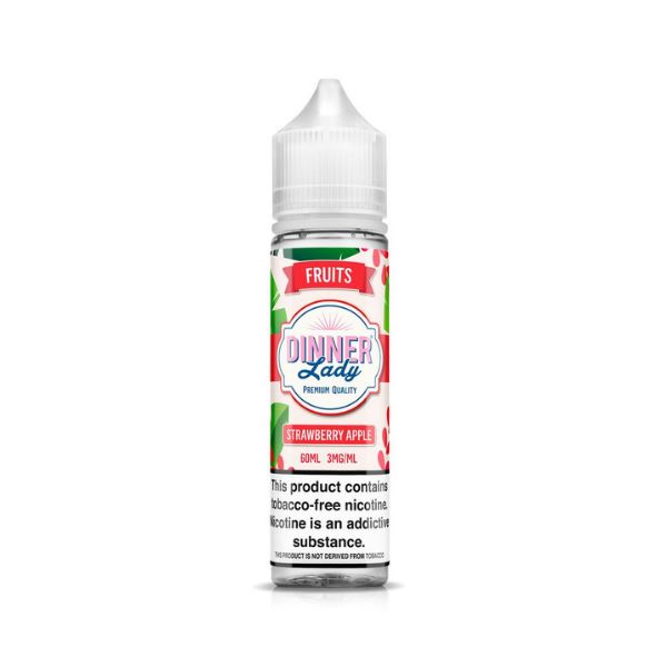 Strawberry Apple by Dinner Lady TFN Series 60mL Bottle