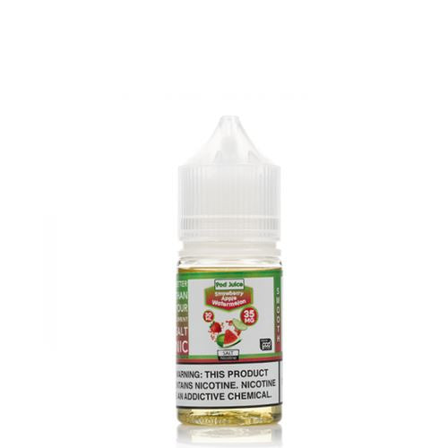 Strawberry Apple Watermelon Salt by Pod Juice Salts Series 30mL Bottle