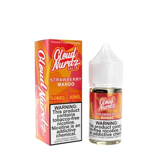 Strawberry Mango by Cloud Nurdz TFN Salts 30mL With Packaging