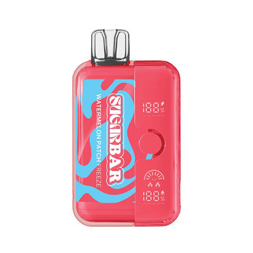 Sugarbar Dual Turbo (Dispo) (18000Puff)(18mL) | Watermelon Patch Freeze