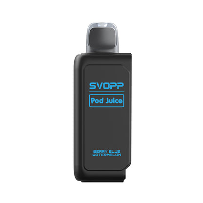 SVOPP Pod Juice Pods - 30000 Puffs Disposable - 13mL 50mg | Berry Blue Watermelon