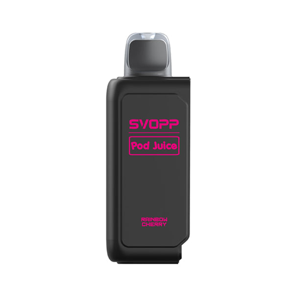 SVOPP Pod Juice Pods - 30000 Puffs Disposable - 13mL 50mg | Rainbow Cherry