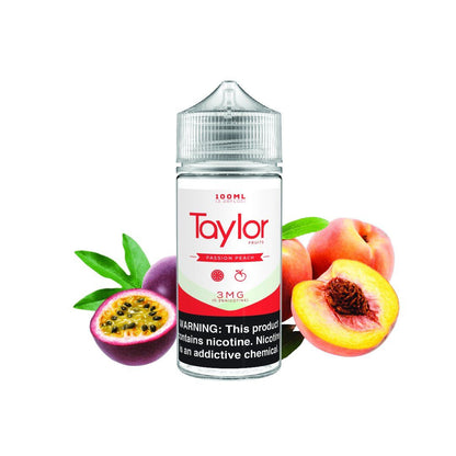 Passion Peach by Taylor Fruits 100mL (Freebase) Bottle