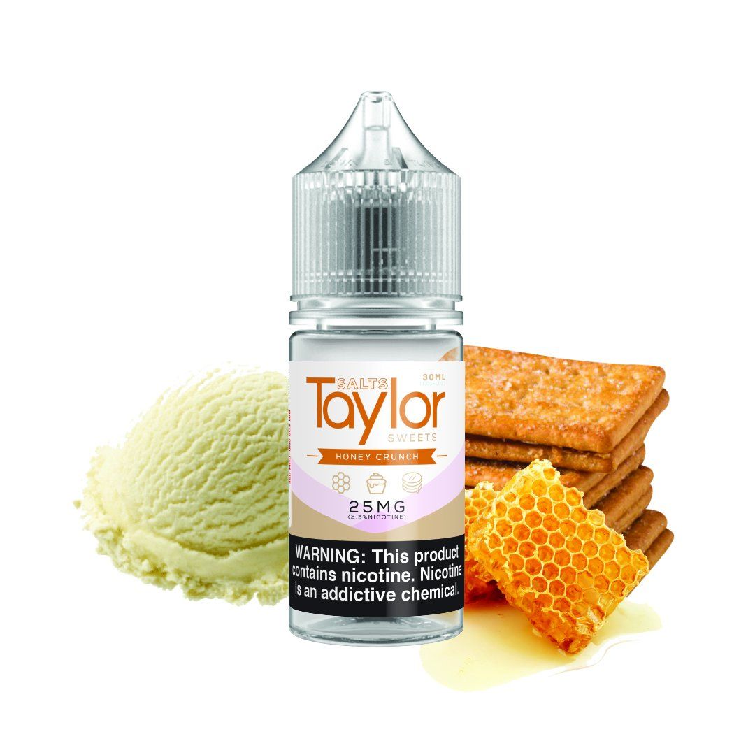 Honey Crunch by Taylor Salts 30mL (Salt Nic) Bottle