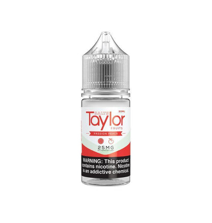 Passion Peach by Taylor Salts 30mL (Salt Nic) Bottle