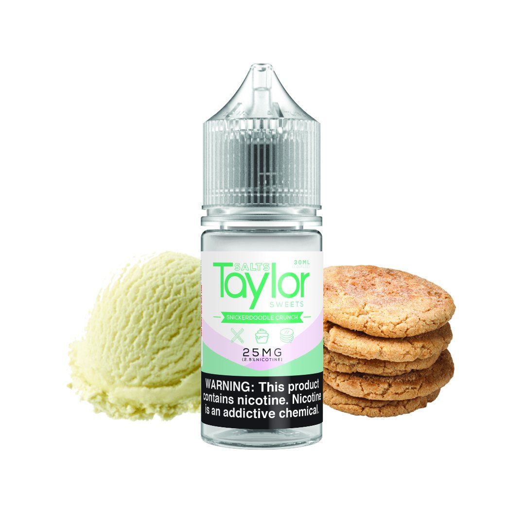 Snickerdoodle Crunch by Taylor Salts 30mL (Salt Nic) Bottle