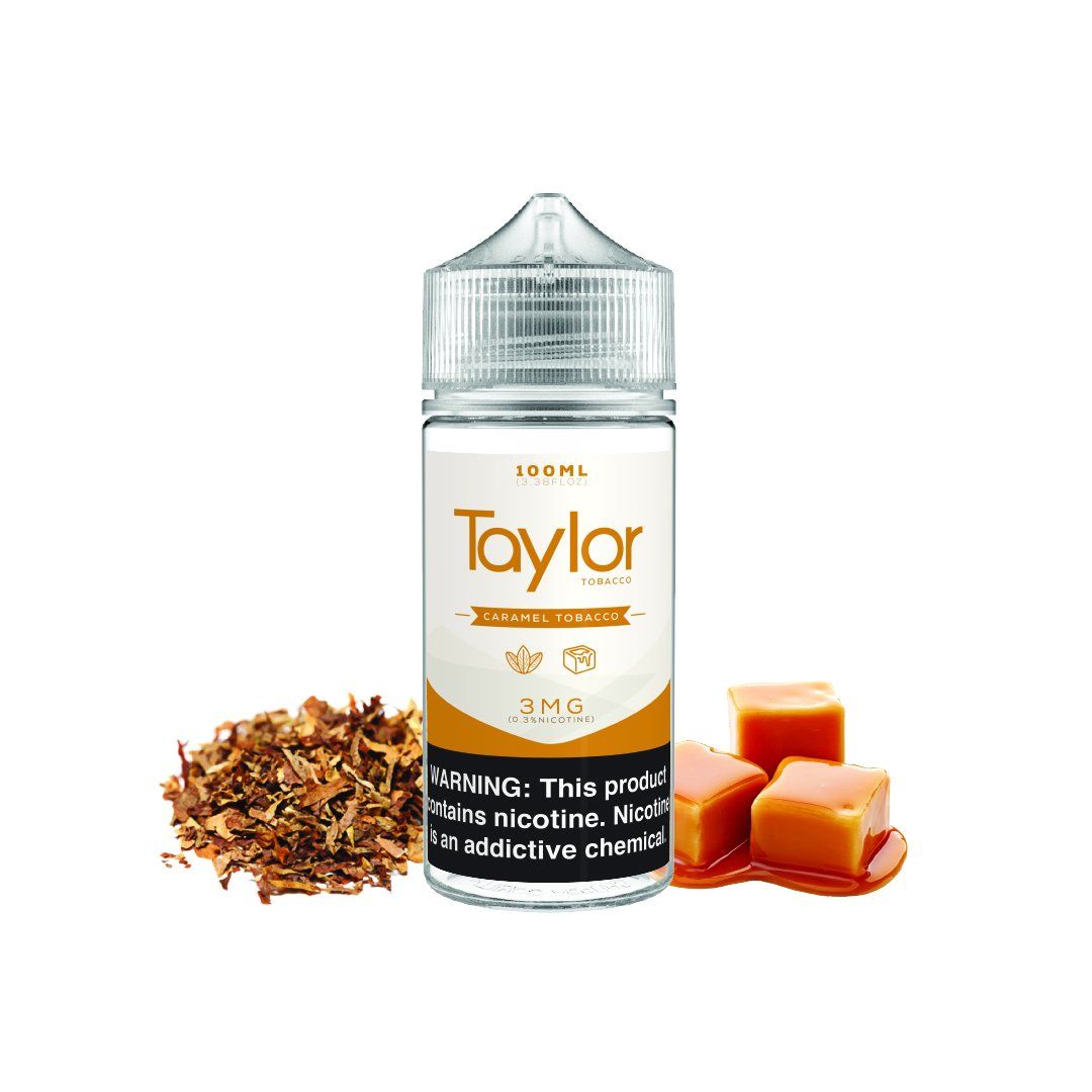 Caramel Tobacco by Taylor Tobacco 100mL (Freebase) Bottle