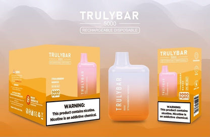 Truly Bar (Elf Edition) | 500a0 Puffs | 13mL Strawberry Mango with Packaging