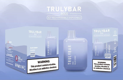 Truly Bar (Elf Edition) | 500a0 Puffs | 13mL Blue Gummy with Packaging