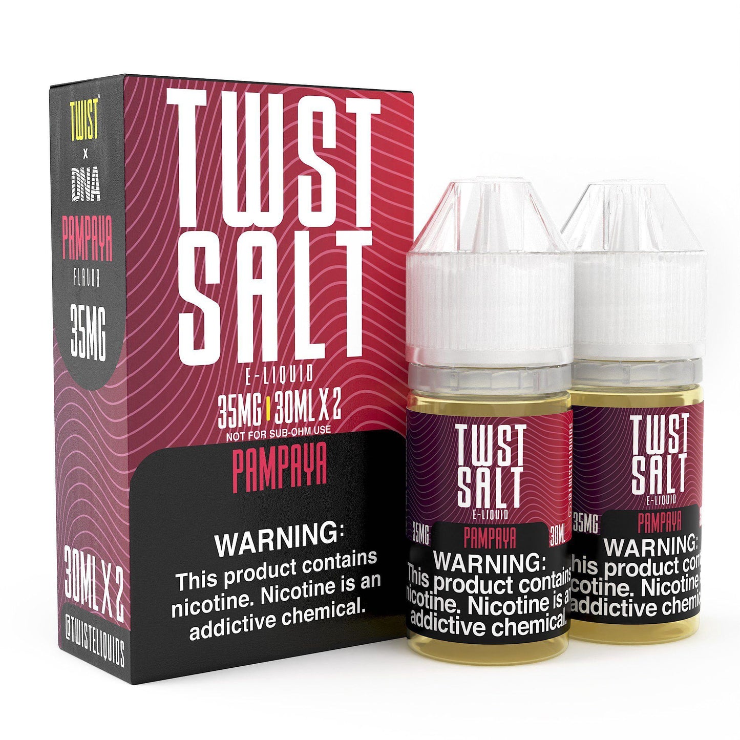 Pampaya by Twist Salt Series 60mL (Salt Nic) • 30mL 2-Pack  with Packaging