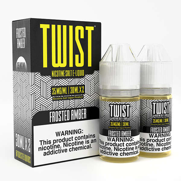 Frosted Amber by Twist Salts Series 60mL With Packaging