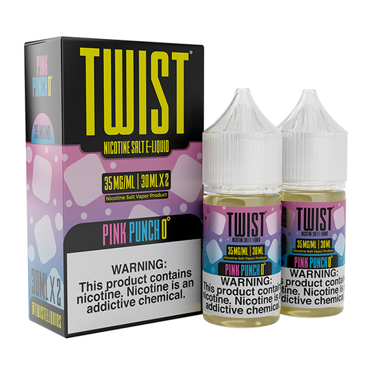 Pink Punch 0° by Twist Salts Series 60mL with Packaging