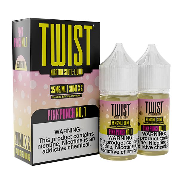 Pink Punch No.1 by Twist Salts Series 60mL with Packaging