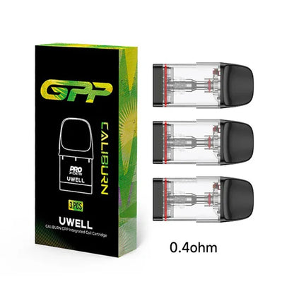 Uwell - Caliburn GPP (Pods)(3-Pack) 3mL Top-Fill 0.4 ohm with Packaging