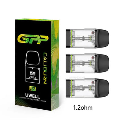 Uwell - Caliburn GPP (Pods)(3-Pack) 3mL Top-Fill 1.2 ohm with Packaging