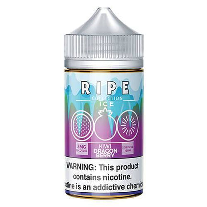 Kiwi Dragon Berry On ICE by Vape 100 Ripe Series E-Liquid 100mL Bottle