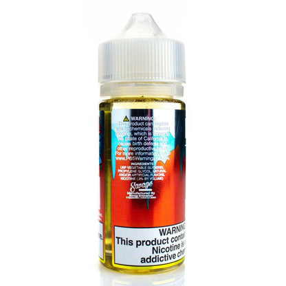 Straw Nanners On ICE by Vape 100 Ripe Series E-Liquid 100mL Bottle