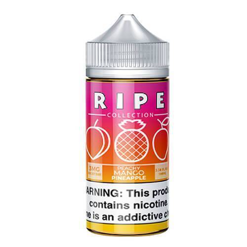 Peachy Mango Pineapple by Vape 100 Ripe Series E-Liquid 100mL Bottle