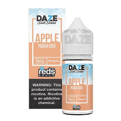 Reds Peach Iced by Reds Salt Series 30mL with Packaging