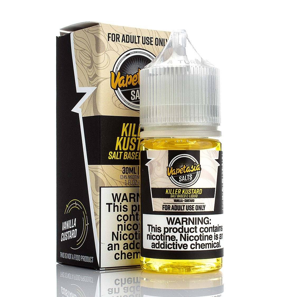 Killer Kustard by Vapetasia Salts 30ml with Packaging