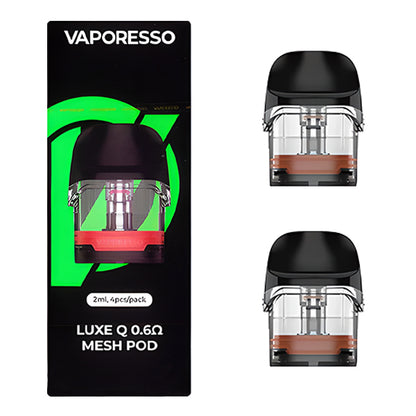 Vaporesso Luxe Q Pod (4-Pack) |  Mesh Pod 0.6ohm