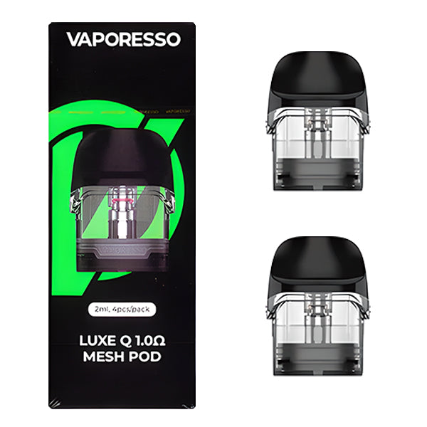 Vaporesso Luxe Q Pod (4-Pack) |  Mesh Pod 1.0ohm