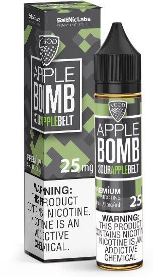 Apple Bomb by VGOD Salt 30mL with Packaging