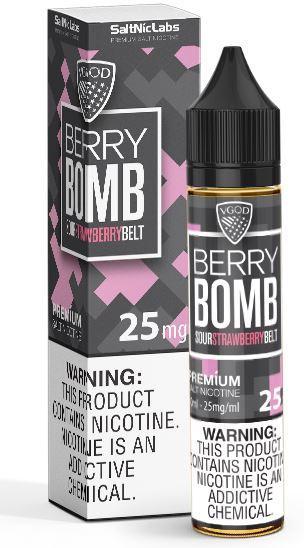 Berry Bomb by VGOD Salt 30mL (Salt Nic) with Packaging