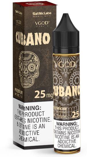 Cubano by VGOD Salt 30mL with Packaging