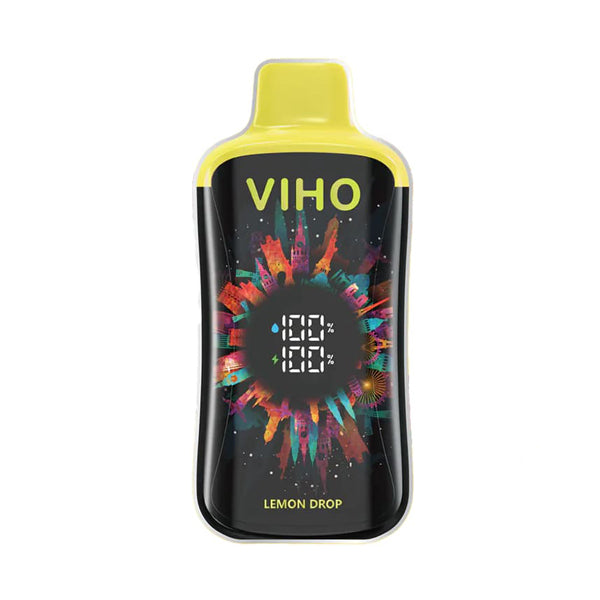 Viho Super Charge PRO - 20000 Puffs Disposable - 21mL 50mg | Lemon Drop