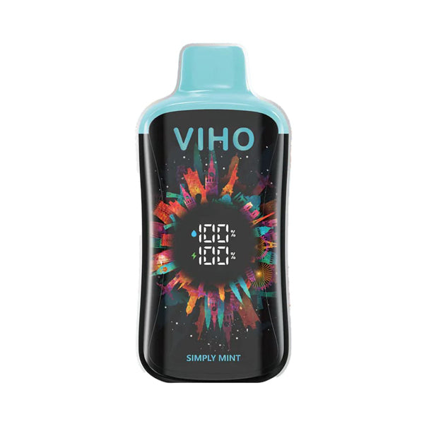 Viho Super Charge PRO - 20000 Puffs Disposable - 21mL 50mg | Simple Mint