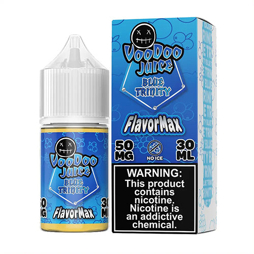 Voodoo Juice FlavorMax Salt Series E-Liquid 30mL (Salt Nic) | Blue Trinity with packaging