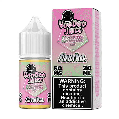 Voodoo Juice FlavorMax Salt Series E-Liquid 30mL (Salt Nic) | Strawberry Watermelon Ice with Packaging