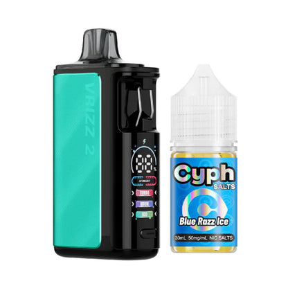 VooPoo Vrizz 2 Pod System + Cyph Salts 30mL (Collab Bundle)