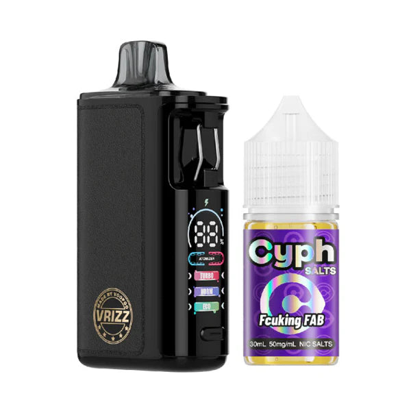 VooPoo Vrizz 2 Pod System + Cyph Salts 30mL (Collab Bundle)