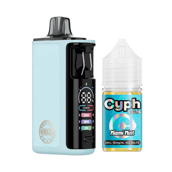 VooPoo Vrizz 2 Pod System + Cyph Salts 30mL (Collab Bundle)