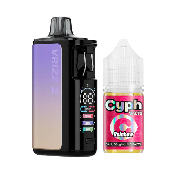 VooPoo Vrizz 2 Pod System + Cyph Salts 30mL (Collab Bundle)