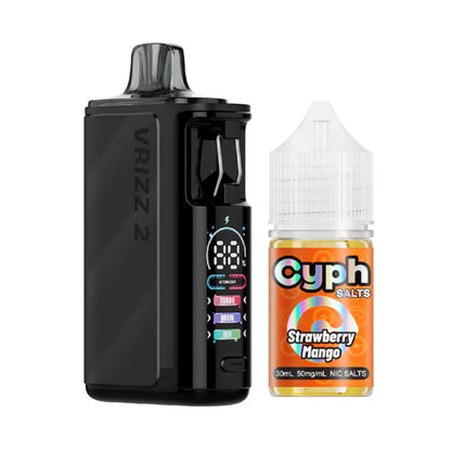 VooPoo Vrizz 2 Pod System + Cyph Salts 30mL (Collab Bundle)