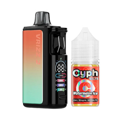 VooPoo Vrizz 2 Pod System + Cyph Salts 30mL (Collab Bundle)
