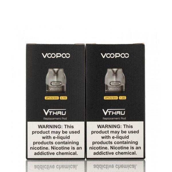 VooPoo V.thru Pro Replacement Pods (2-Pack) Packaging