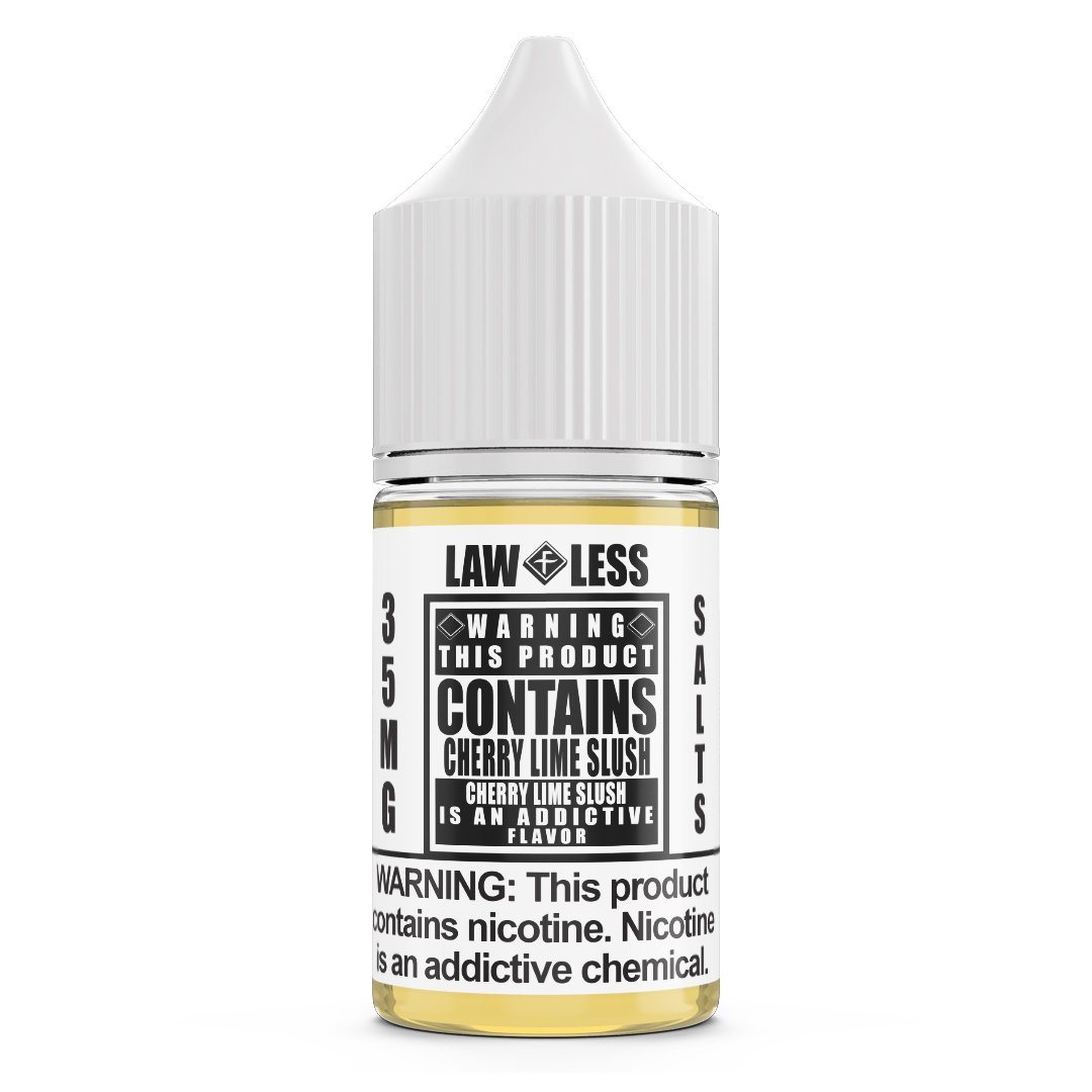 Cherry Lime Slush by WARNING Salts 30ml Bottle